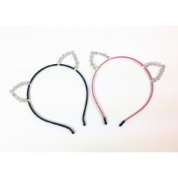 HA3145-1-Crystal Cat Ear Headband